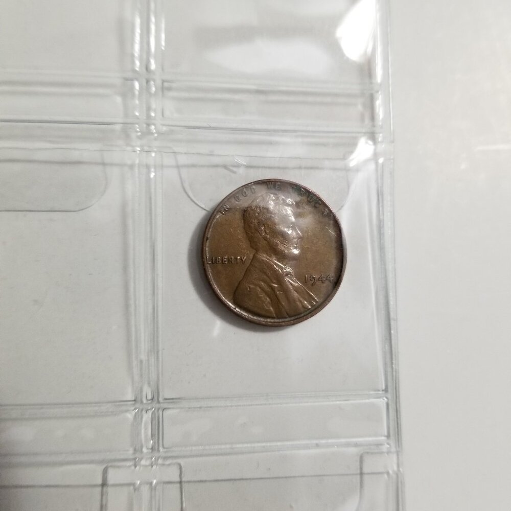 The 1944 (no-mint) Wheat Head Penny (One 1944 no-mint)